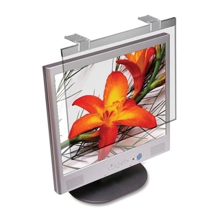 Kantek Kantek KTKLCD20W LCD Protective Filter  19- 20 in. Monitor  Anitglare  Silver KTKLCD20W